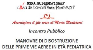 Incontro disostruzione - montessori santa croce perugia